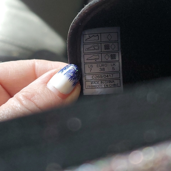 Rocket Dog super fun glitter platform's, size 7 - Picture 4 of 4